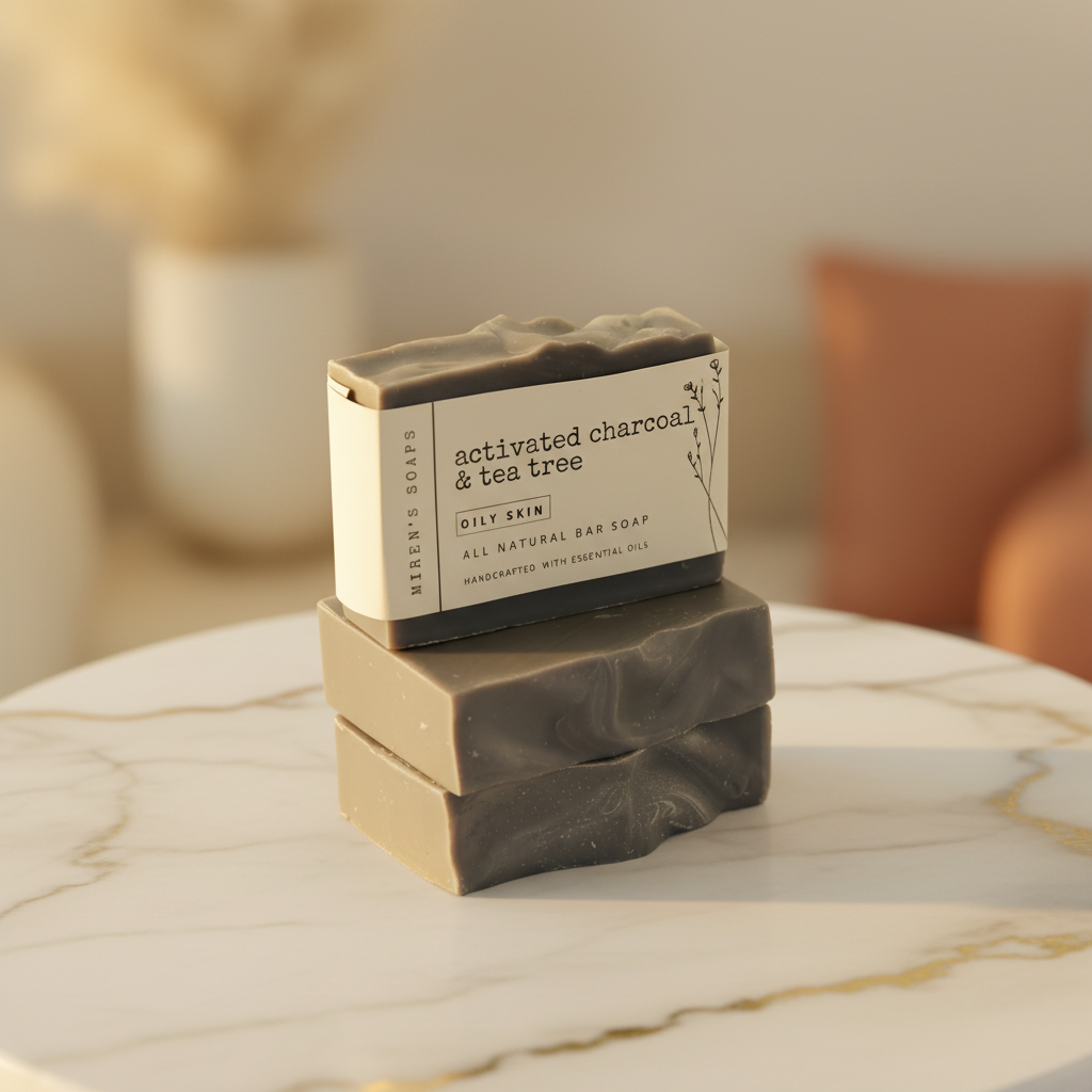 Activated Charcoal and Tea Tree