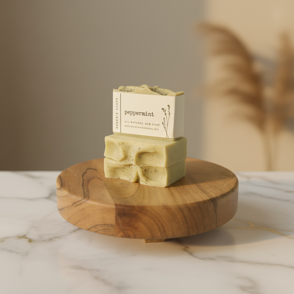 Peppermint Soap Bar