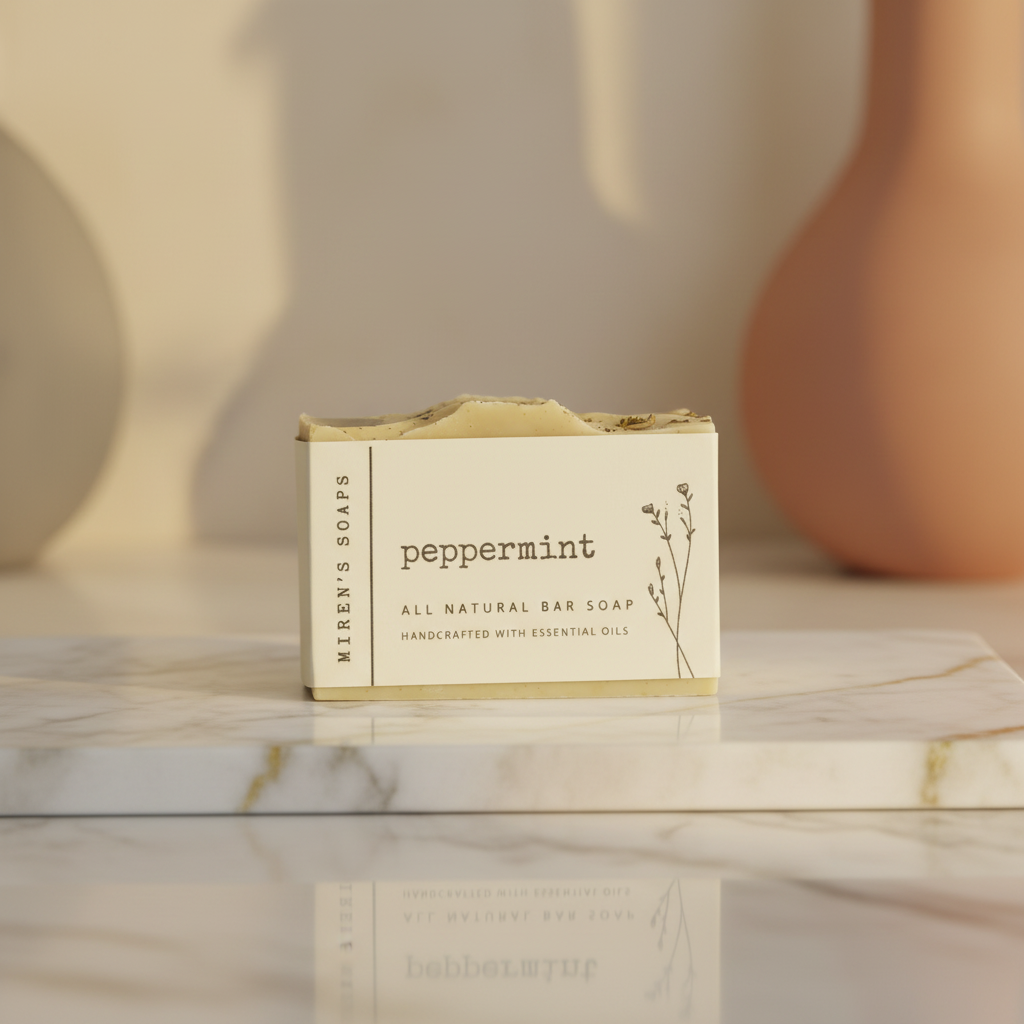Peppermint Soap Bar